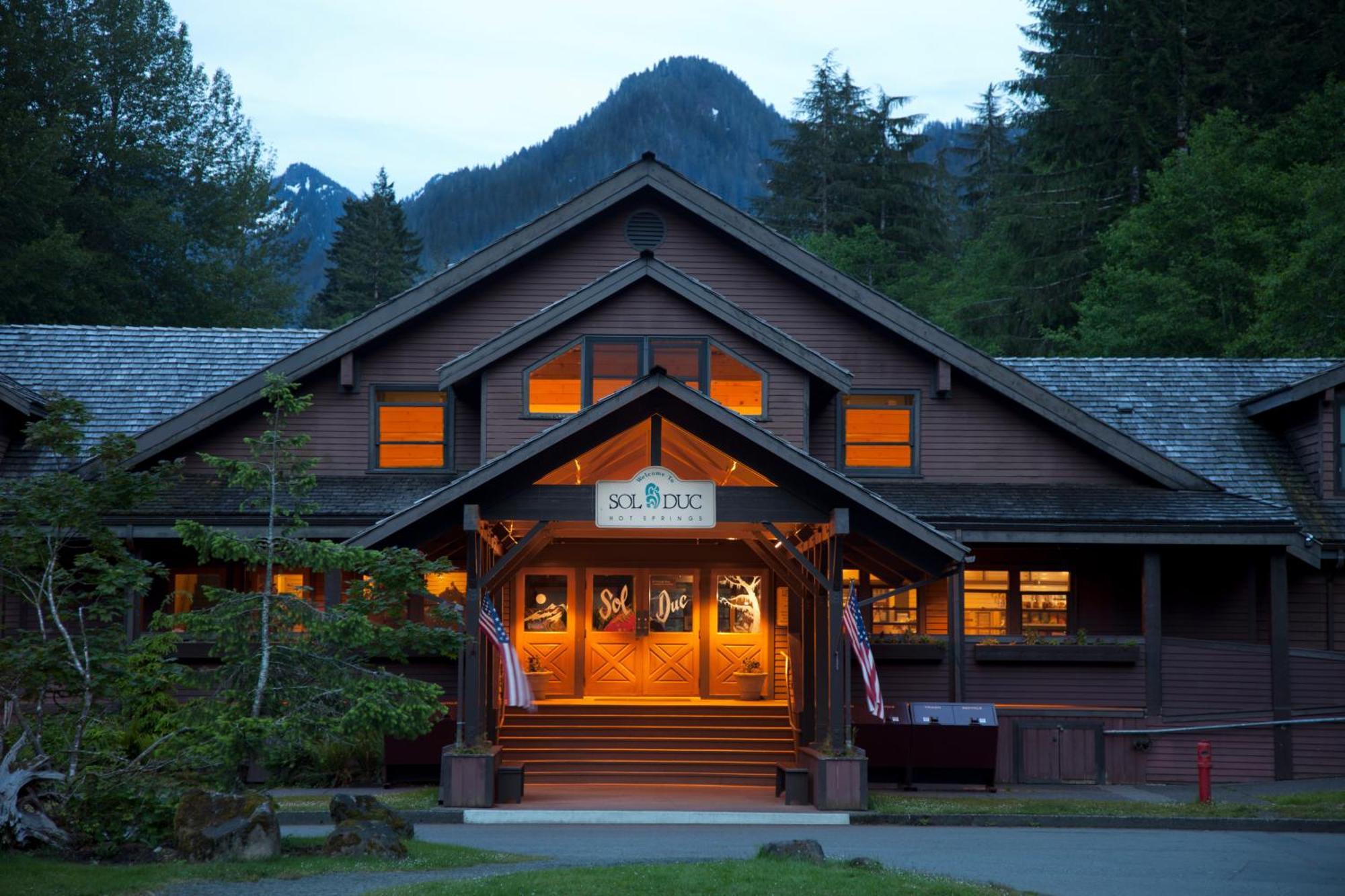 Sol Duc Hot Springs Resort Ovington Buitenkant foto