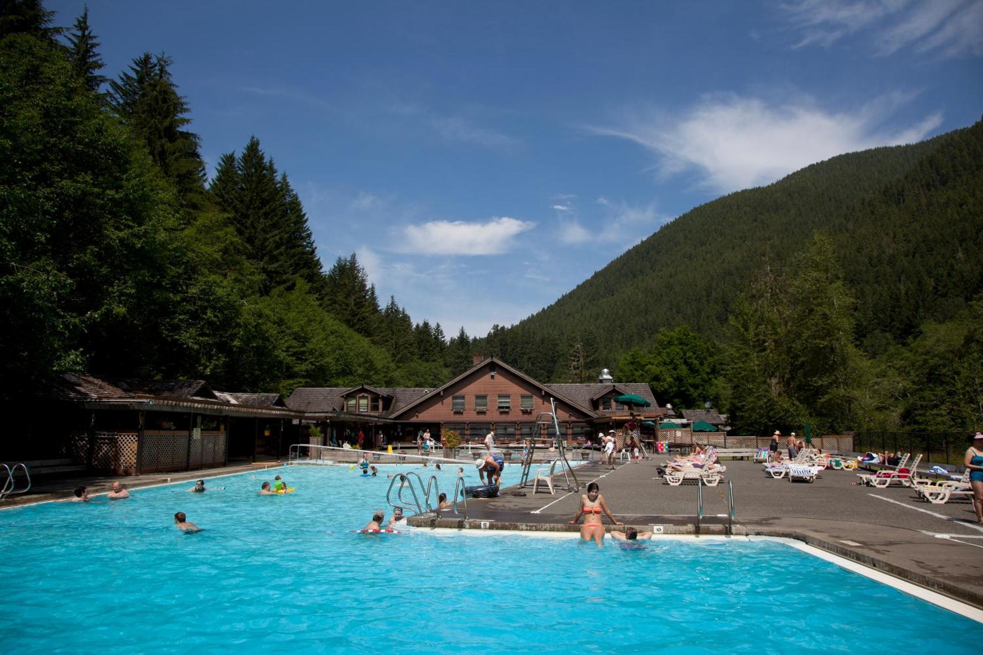 Sol Duc Hot Springs Resort Ovington Buitenkant foto